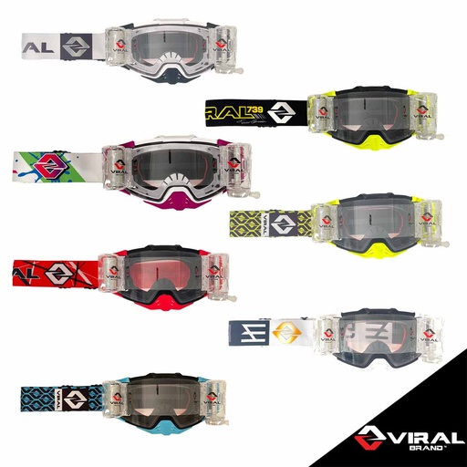 Viral Brand - Goggles, Signature Series, Roll-Off Lens, VB-SS24-ROG-XXXX