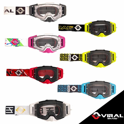 Viral Brand - Goggles, Signature Series+, Clear Lens, VB-SS24-XXXXX-CLR