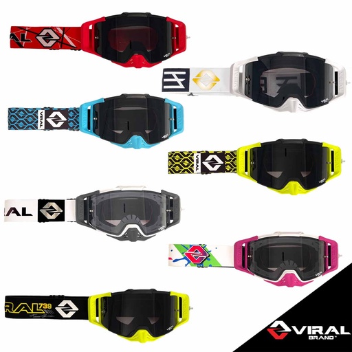 Viral Brand - Goggles, Signature Series, Smoked Lens, VB-SS24-xxxxx-SMK-F